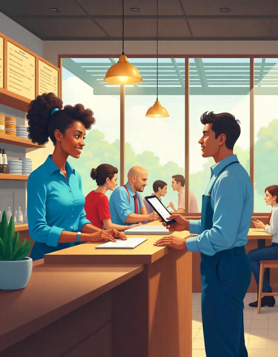 Grace Soft Tech restaurant billing software interface with KOT printing, GST billing, and all-in-one solution for retail